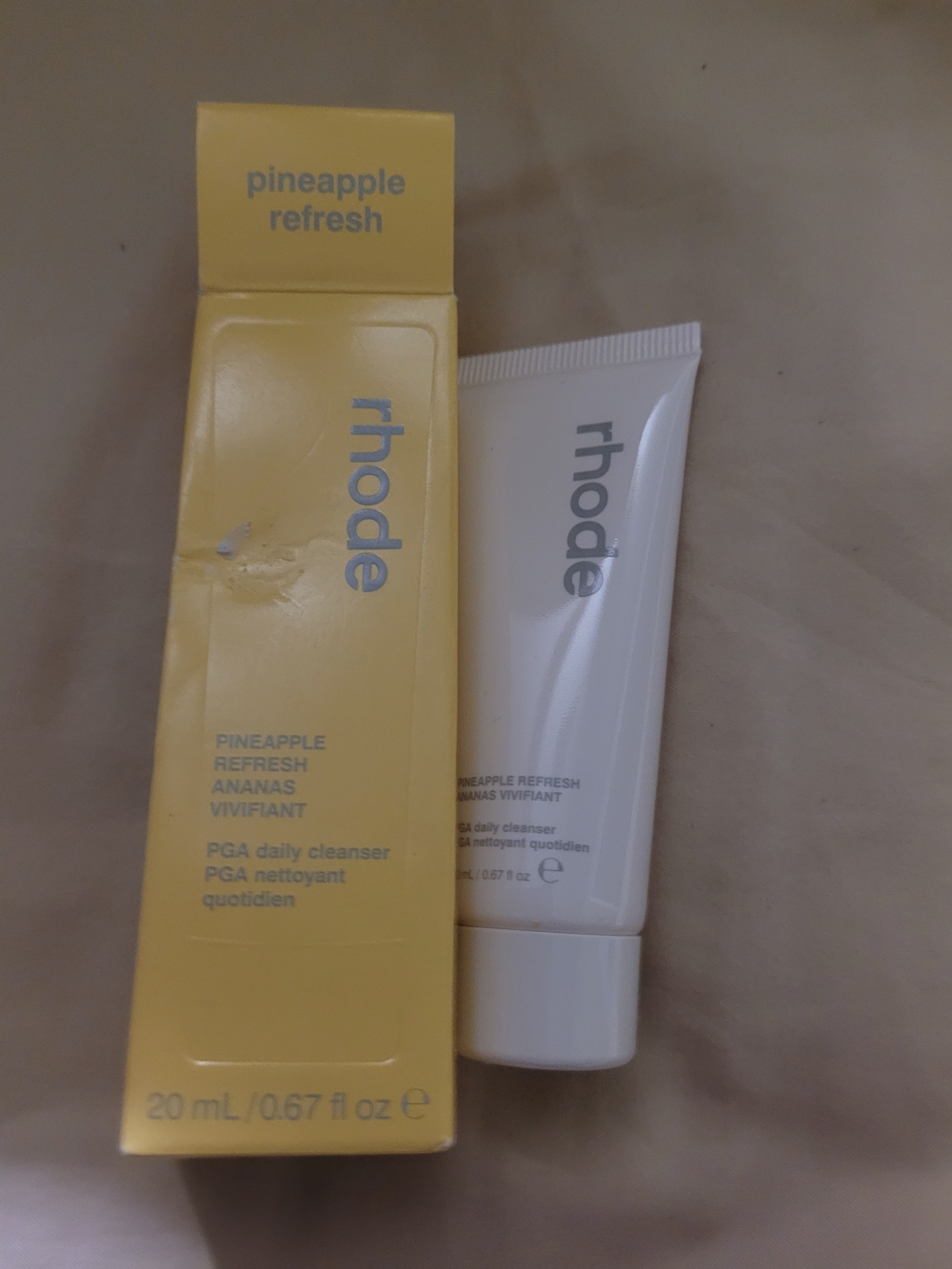 RHODE Pineapple Refresh Daily Cleanser — 20 ML